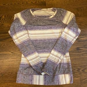 Lululemon long sleeve tech shirt. Size 8